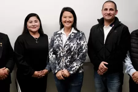 Keiko Fujimori present a sus candidatos para presidir comisiones parlamentarias