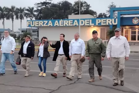 Ministros llegaron a la isla Santa Rosa en medio del conflicto con Colombia sobr