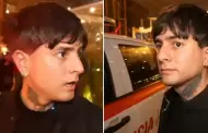 Diealis corta transmisin en Kick y lo graban subiendo a patrullero de la PNP rumbo a la comisara