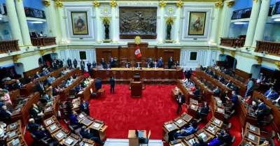 Pleno del Congreso volver a sesionar este jueves 7 de agosto.