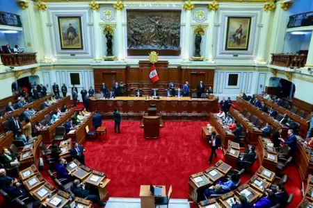 Pleno del Congreso volver a sesionar este jueves 7 de agosto.