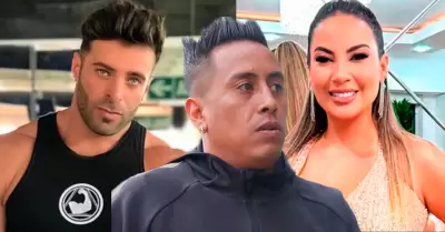 Christian Cueva tras polmica entre Pamela Lpez y Renzo Spraggon.