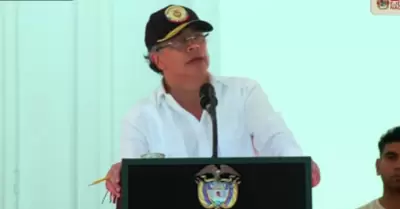 Gustavo Petro reafirm su postura sobre la Isla Chinera.