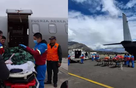 Traslados aeromdicos brindados por el Minsa
