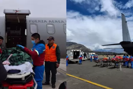 Traslados aeromdicos brindados por el Minsa