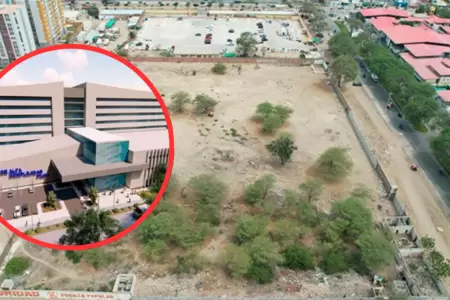 Zona donde se construira el megaproyecto