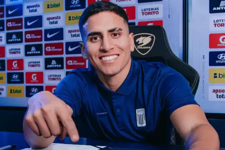 Gianfranco Chvez se convirti en nuevo jugador de Alianza Lima.