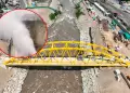 Fuga de Gas provoca cierre de vas en lmite de SJL y El Agustino: Accidente ocurri en el malecn Checa