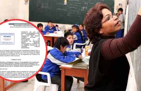 Bono apoyara a miles de docentes.
