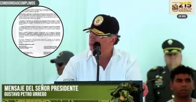 ANGR rechaza afirmaciones de Gustavo Petro sobre la Isla Santa Rosa.