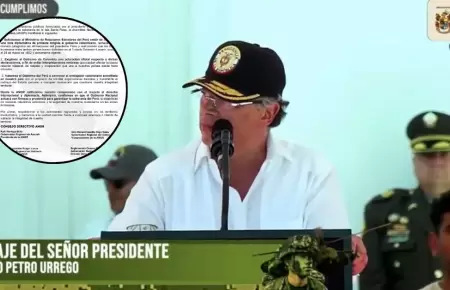 ANGR rechaza afirmaciones de Gustavo Petro sobre la Isla Santa Rosa.