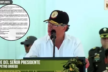 ANGR rechaza afirmaciones de Gustavo Petro sobre la Isla Santa Rosa.
