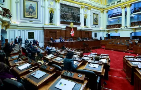 Pleno del Congreso aprob cuadro nominativo de las comisiones ordinarias