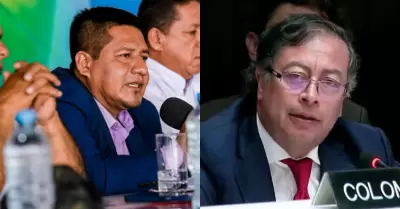 Gobernador de Loreto critica a Gustavo Petro