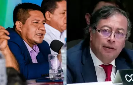 Gobernador de Loreto critica a Gustavo Petro