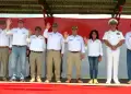 Ministros entonan a viva voz Himno Nacional en Santa Rosa: Gobierno responde a declaraciones de Gustavo Petro
