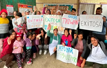 'Salva una Olla' de Exitosa junto a Taiwn llegan a Jicamarca.