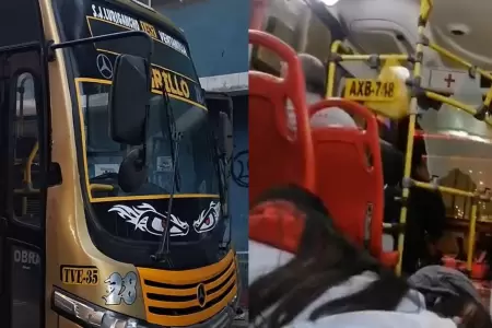 Pasajera grab los minutos de terror que vivieron los ciudadanos abordo del bus