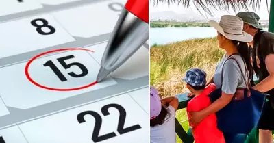 Día no laborable este 15 de agosto.