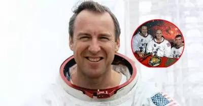 Fallece Jim Lovell, comandante de la expedición Apolo 13.
