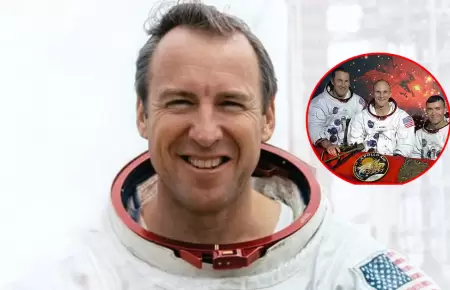 Fallece Jim Lovell, comandante de la expedicin Apolo 13.