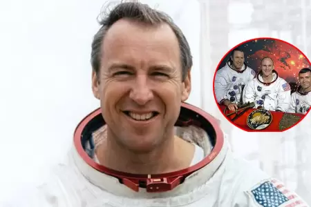 Fallece Jim Lovell, comandante de la expedicin Apolo 13.