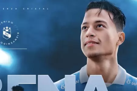 Cristian Benavente es nuevo jugador de Sporting Cristal.