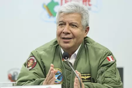 Walter Astudillo rechaz ingreso de aeronave colombiana a espacio areo peruano.
