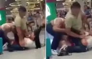 Escndalo en centro comercial: Madre e hija golpean a la amante de un hombre tras descubrir infidelidad