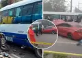 Accidente en la Carretera Central: Reportan un muerto y varios heridos tras sxtuple choque
