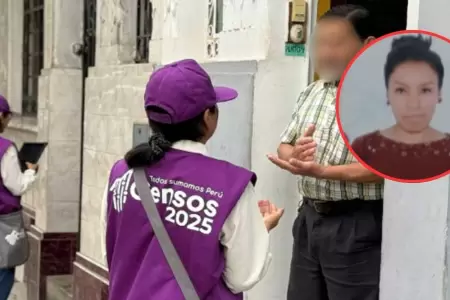 Censista desaparecida fue encontrada en Trujillo