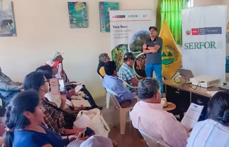 Serfor capacita a 300 productores sobre cultivo de tara