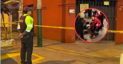 Hombre fue atacado mientras beba emoliente en un puesto en Lince