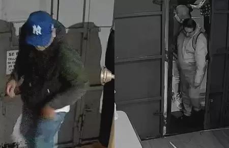 Dos ladrones robaron 100 mil soles de tienda en Gamarra.