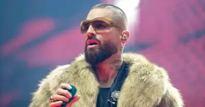 Maluma reprendió a seguidora que fue a su concierto con un bebé.