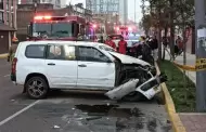 Lince: Ocho heridos deja grave accidente vehicular en plena avenida Petit Thouars