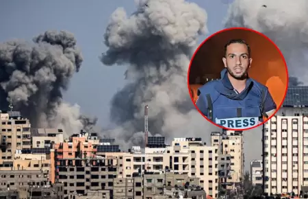 Cinco periodistas perecieron tras bombardeo israel en Gaza.