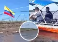 Tensin en Santa Rosa! Colocan bandera de Colombia en territorio peruano en la triple frontera