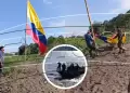 Tensin en la triple frontera! Autoridades peruanas RETIRAN bandera de Colombia colocada en Santa Rosa