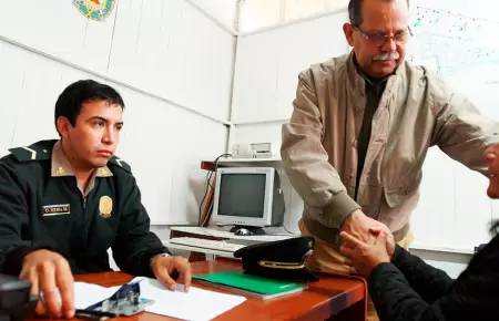 Descubre si tienes denuncia policial.