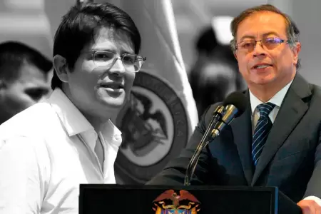 Gustavo Petro lamenta muerte de Miguel Uribe.