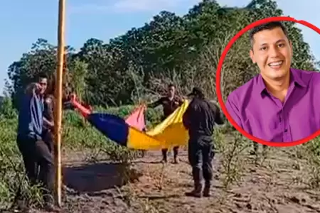 Alcalde de Leticia niega conocer quienes colocaron bandera colombiana en territo