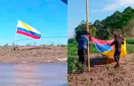 Cancillera rechaza colocacin de bandera de Colombia en Santa Rosa: "No contribuye a la histrica convivencia armnica y pacfica"