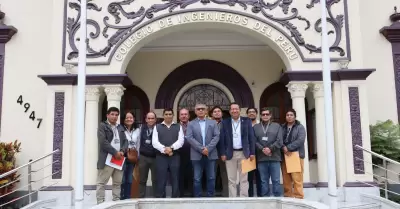 Ingenieros del CIP.