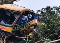 Accidente en Cusco : bus que viajaba rumbo a Puerto Maldonado deja 30 heridos y tres fallecidos
