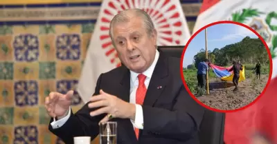 Óscar Maúrtua resalta gallardía de ciudadanos en isla Chinería.