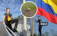 Precandidato presidencial de Colombia fue quien coloc bandera su pas en Santa Rosa: "Es territorio colombiano"
