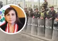 Patricia Benavides: Se reporta gran contingente de la PNP ante inminente restitucin como fiscal suprema