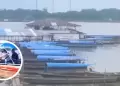 Transportistas fluviales de Santa Rosa preocupados tras colocacin de bandera colombiana: "Estamos temerosos"
