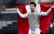 Oro para Per! Floretista Renzo Fukuda obtiene la primera medalla dorada en Panamericanos Junior